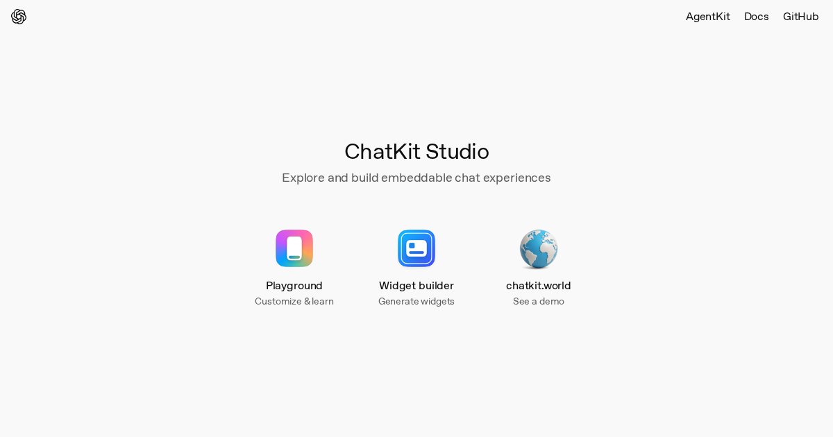 ChatKit Studio